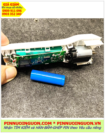 Pin tông đơ cắt tóc Xiaomi Enchen Boost, Pin tông đơ Xiaomi Enchen Boost /Nhận hàn ghép pin
